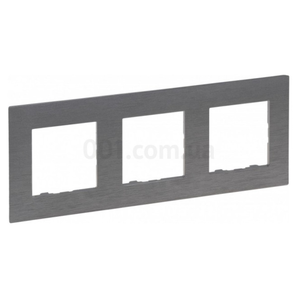 Рамка 3-постовая Niloe Step фактурная сталь, Legrand 256_256.jpg