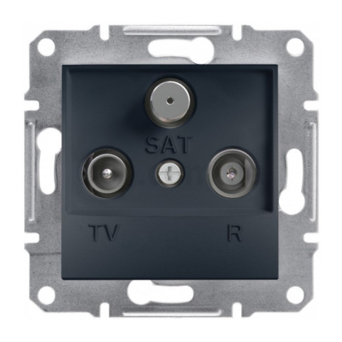 Розетка TV-R-SAT оконечная (1 dB) Asfora антрацит, Schneider Electric 256_256.jpg