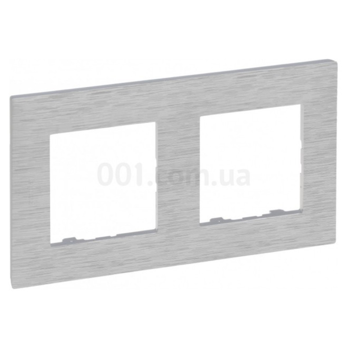 Рамка 2-постовая Niloe Step фактурный алюминий, Legrand 256_256.jpg