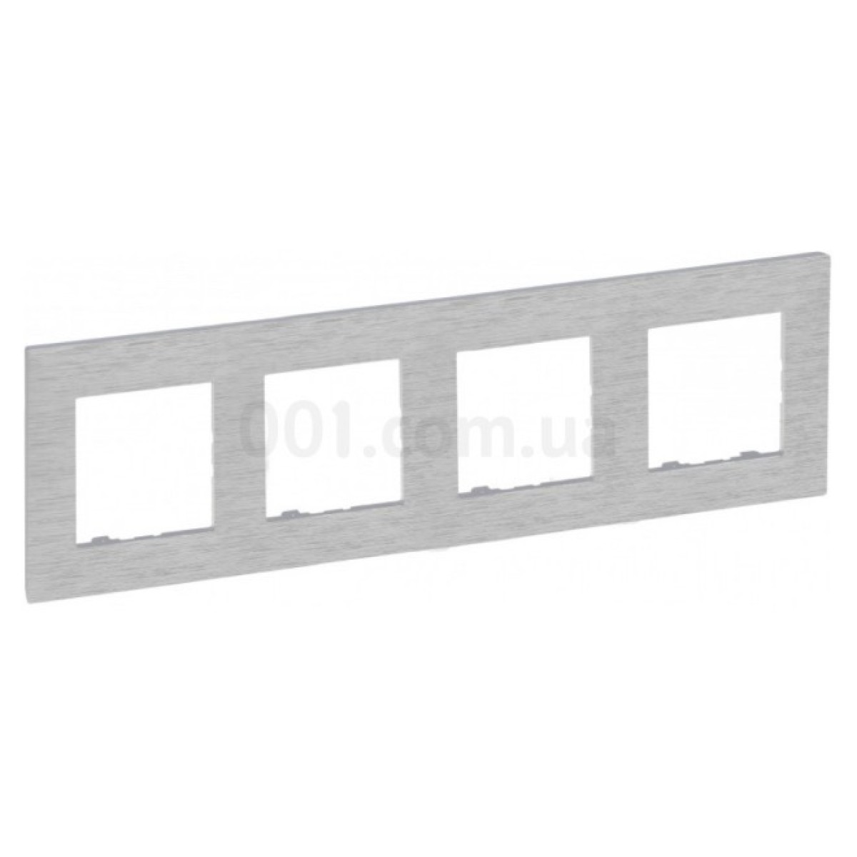 Рамка 4-постовая Niloe Step фактурный алюминий, Legrand 256_256.jpg
