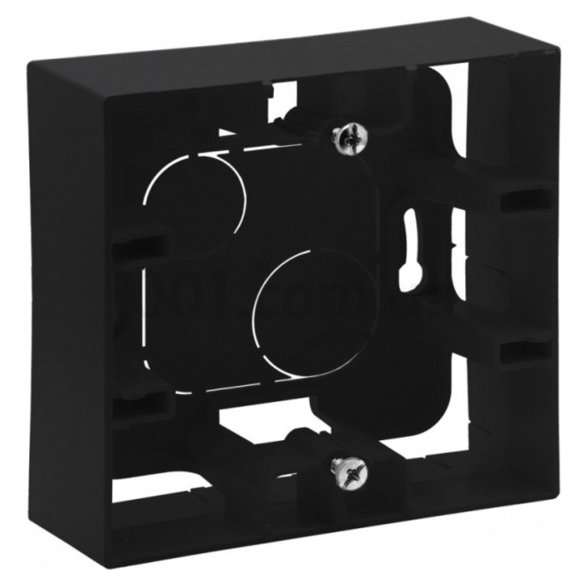 Коробка накладного монтажа 1-постовая Niloe Step черная, Legrand 256_256.jpg