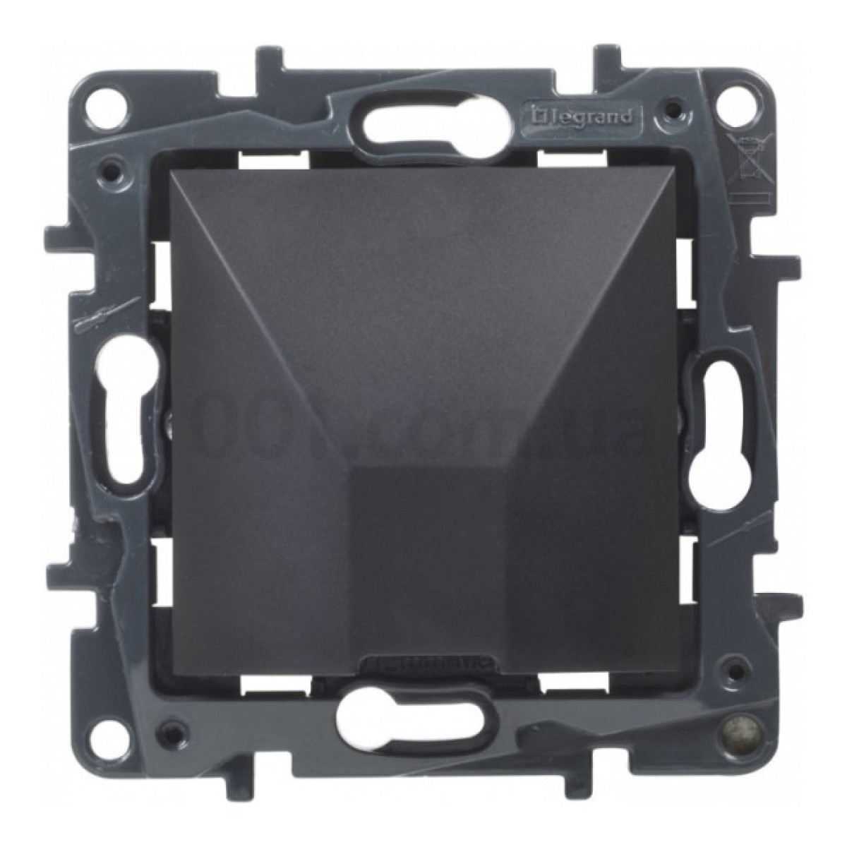 Вывод кабеля с фиксатором IP21 Niloe Step черный, Legrand 98_98.jpg - фото 4