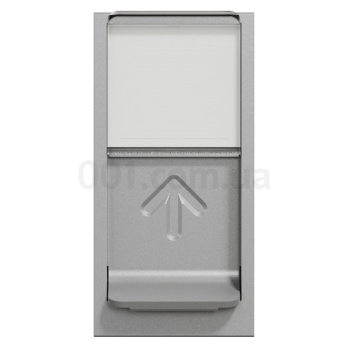 Розетка компьютерная RJ45 кат.6 STP (1 модуль) Unica New алюминий, Schneider Electric 98_98.jpg - фото 2