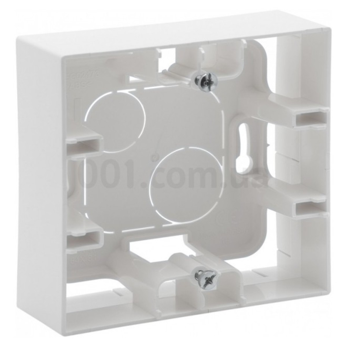 Коробка накладного монтажа 1-постовая Niloe Step белая, Legrand 256_256.jpg