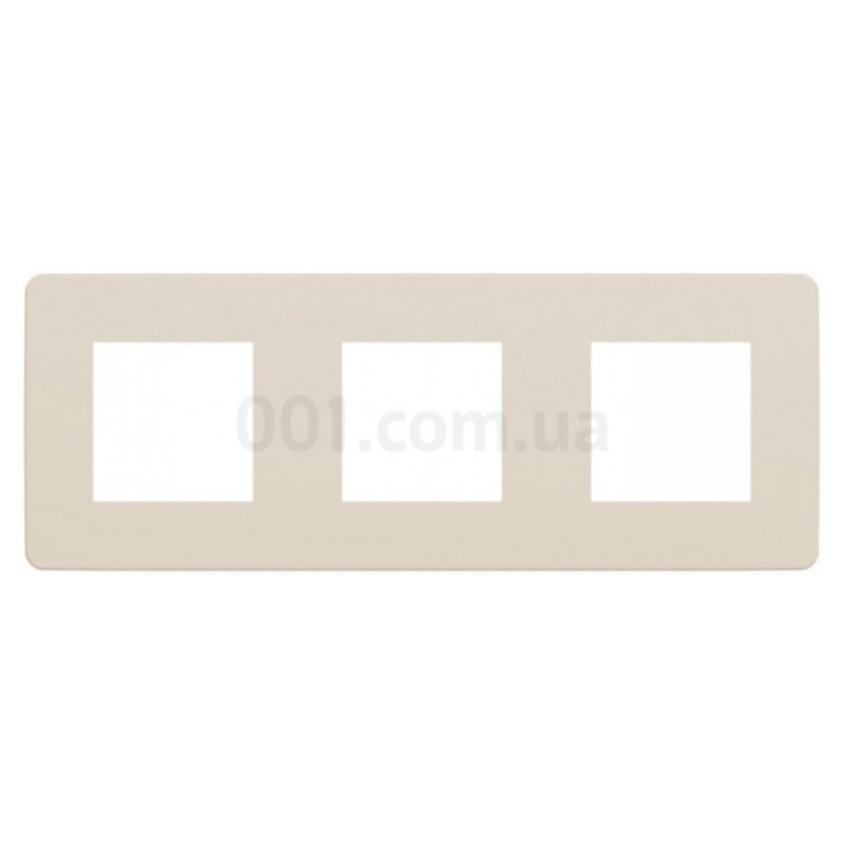 Рамка 3-постовая Unica Studio бежевая/бежевая, Schneider Electric 98_98.jpg - фото 3
