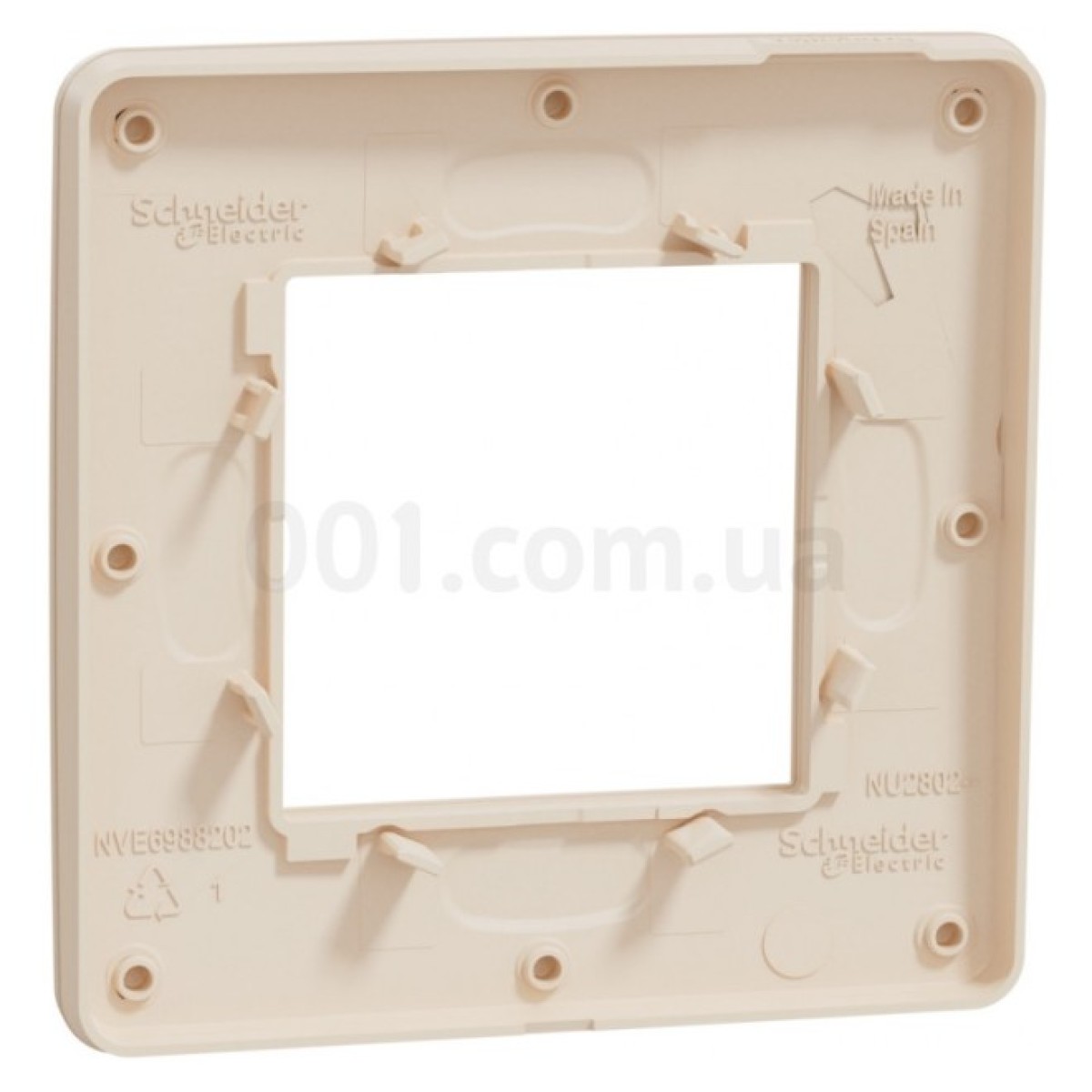 Рамка 1-постовая Unica Studio бежевая/бежевая, Schneider Electric 98_98.jpg - фото 7