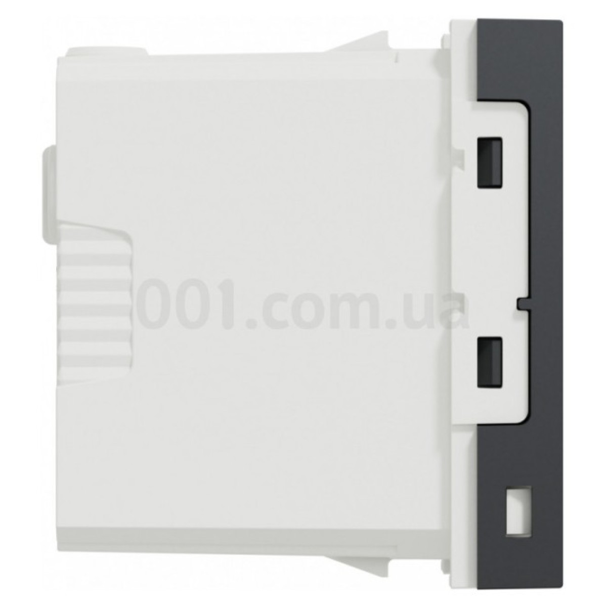Розетка USB 2.4А (12Вт) тип A+C (1 модуль) Unica New антрацит, Schneider Electric 98_98.jpg - фото 6