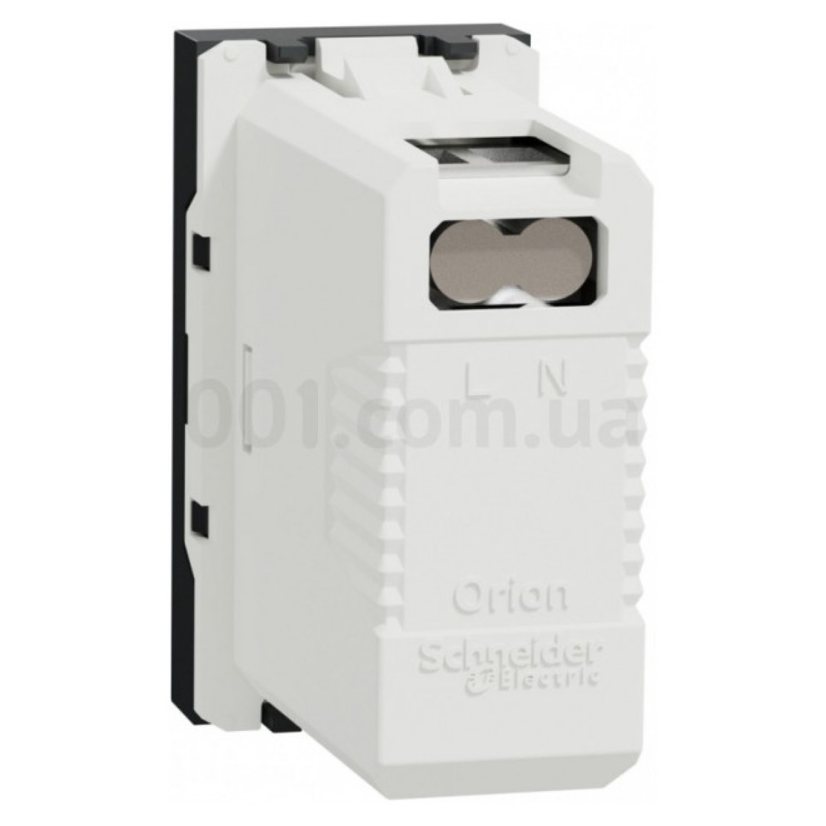 Розетка USB 3.0 одинарная тип A (1 модуль) Unica New антрацит, Schneider Electric 98_98.jpg - фото 3