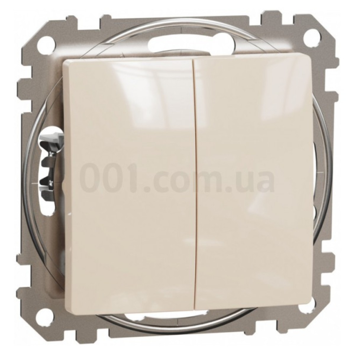 Выключатель кнопочный 2-клавишный Sedna Design & Elements бежевый, Schneider Electric 256_256.jpg