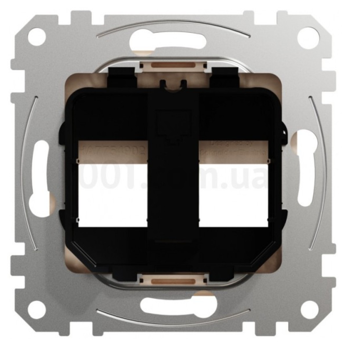 Панель для 2 модулей Keystone Sedna Design бежевая, Schneider Electric 98_98.jpg - фото 2