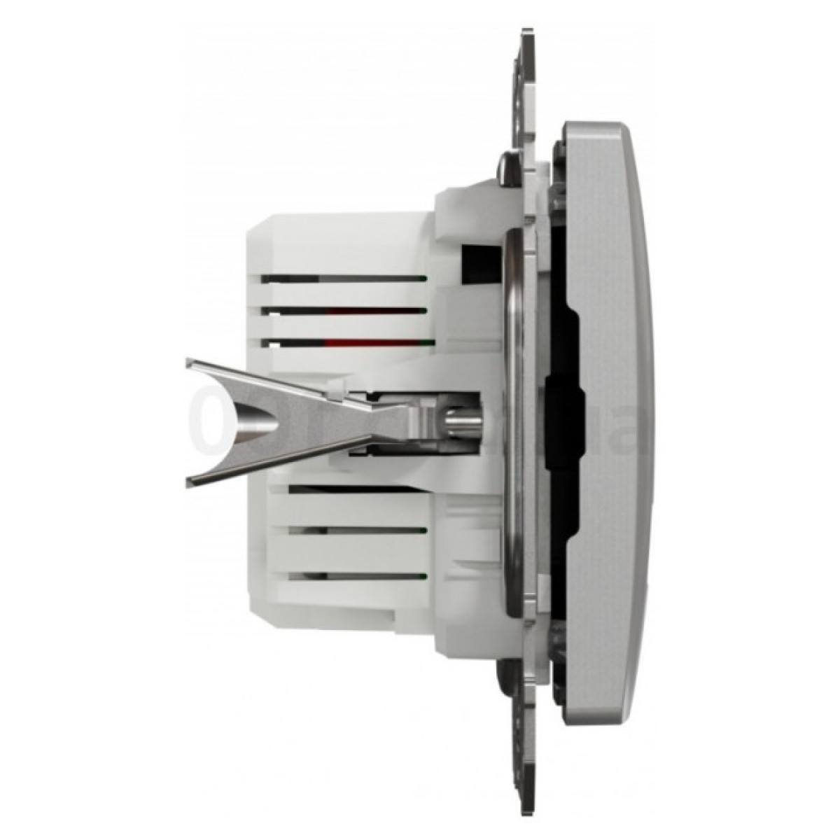 Розетка USB двойная (A+A) 2,1A Sedna Design алюминий, Schneider Electric 98_98.jpg - фото 3