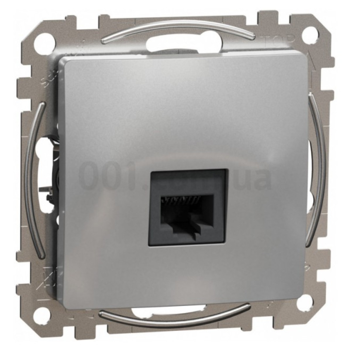 Розетка компьютерная RJ45 кат.6 UTP Sedna Design алюминий, Schneider Electric 256_256.jpg