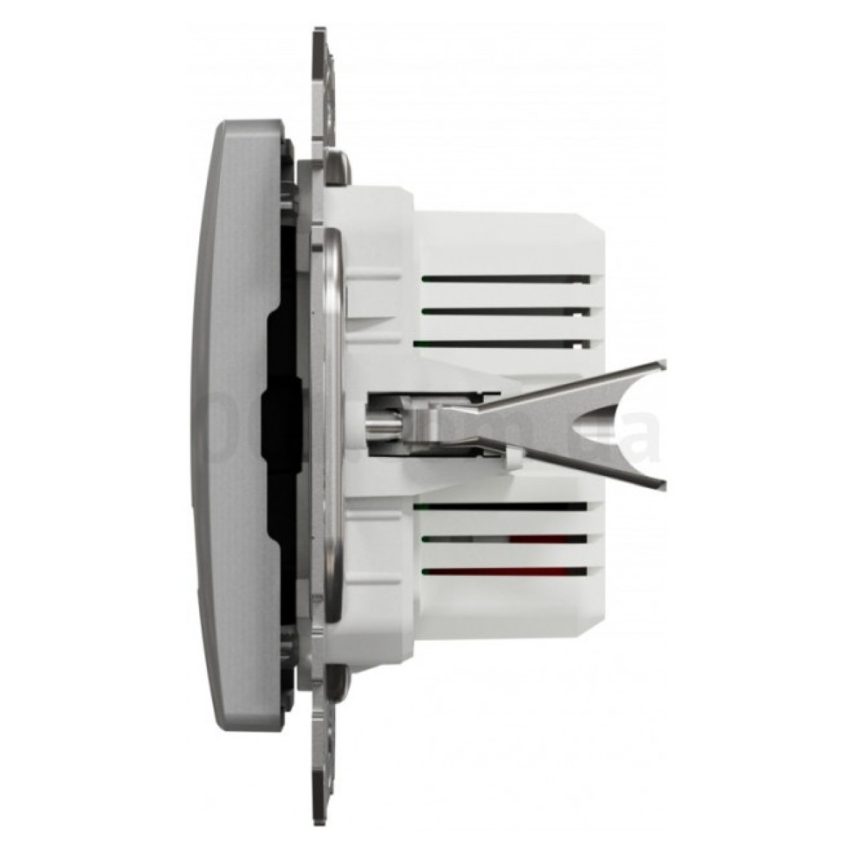 Розетка USB двойная (A+A) 2,1A Sedna Design алюминий, Schneider Electric 98_98.jpg - фото 5