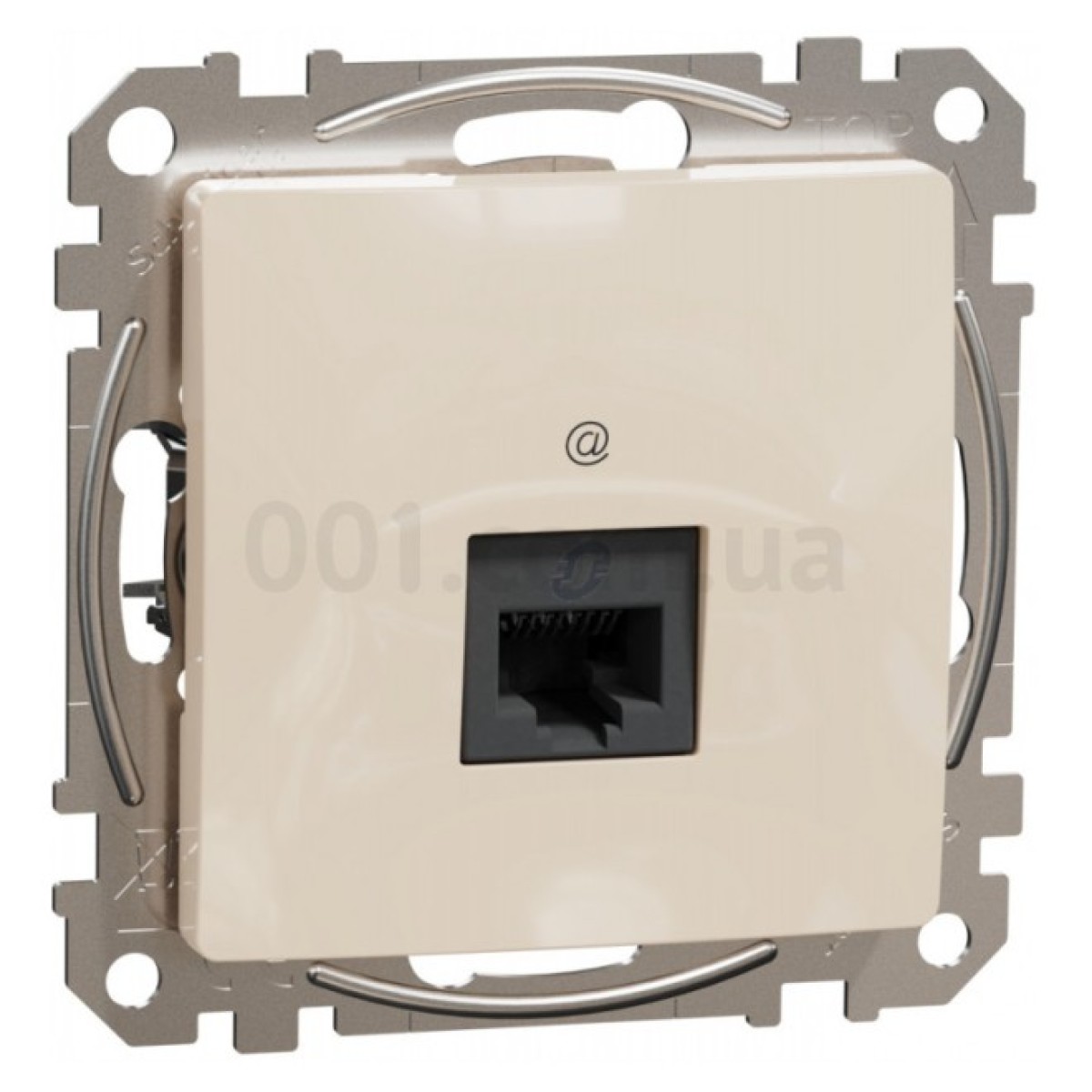 Розетка компьютерная RJ45 кат.6 UTP Sedna Design бежевая, Schneider Electric 256_256.jpg