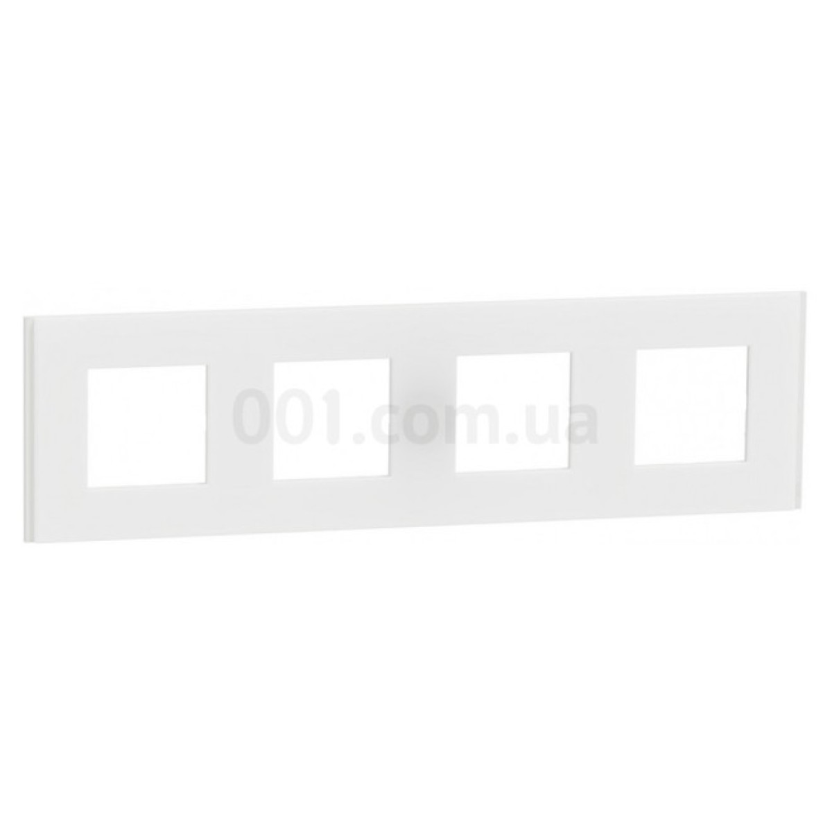 Рамка 4-постовая Unica Deco Material матовый белый, Schneider Electric 256_256.jpg