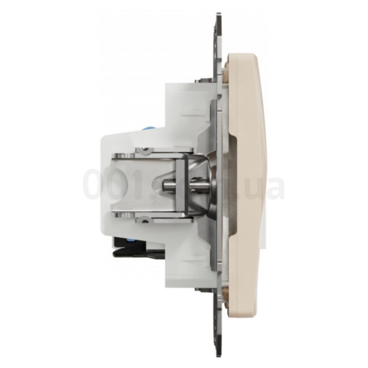 Розетка телефонная RJ11 + компьютерная RJ45 кат.6 UTP Sedna Design & Elements бежевая, Schneider Electric 98_98.jpg - фото 5