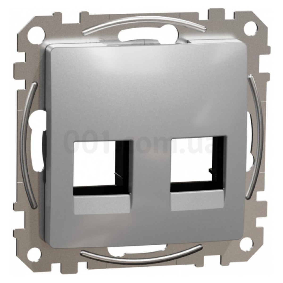 Панель для 2 модулей Keystone Sedna Design алюминий, Schneider Electric 256_256.jpg