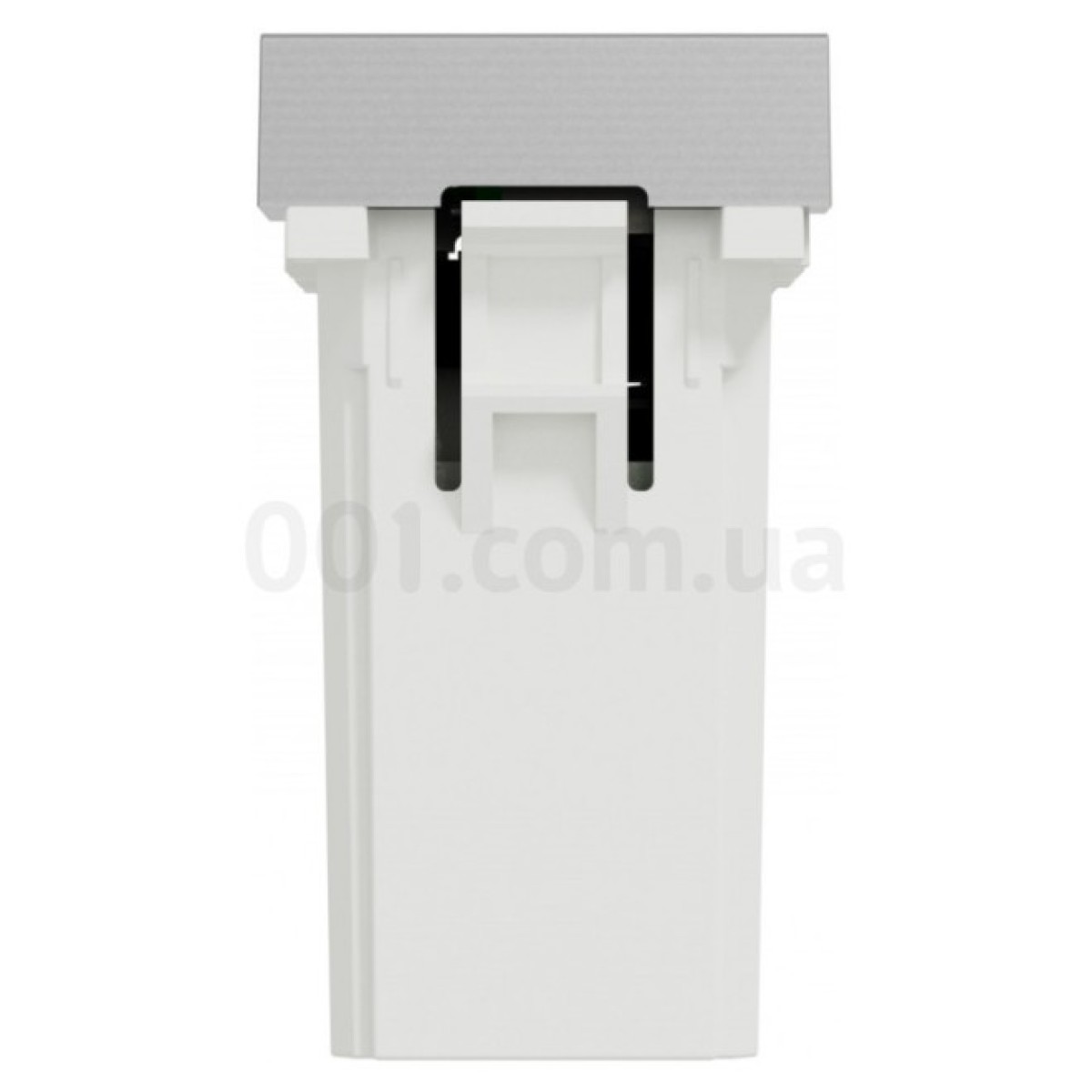 Розетка USB 2.4А (12Вт) тип A+C (1 модуль) Unica New алюминий, Schneider Electric 98_98.jpg - фото 7