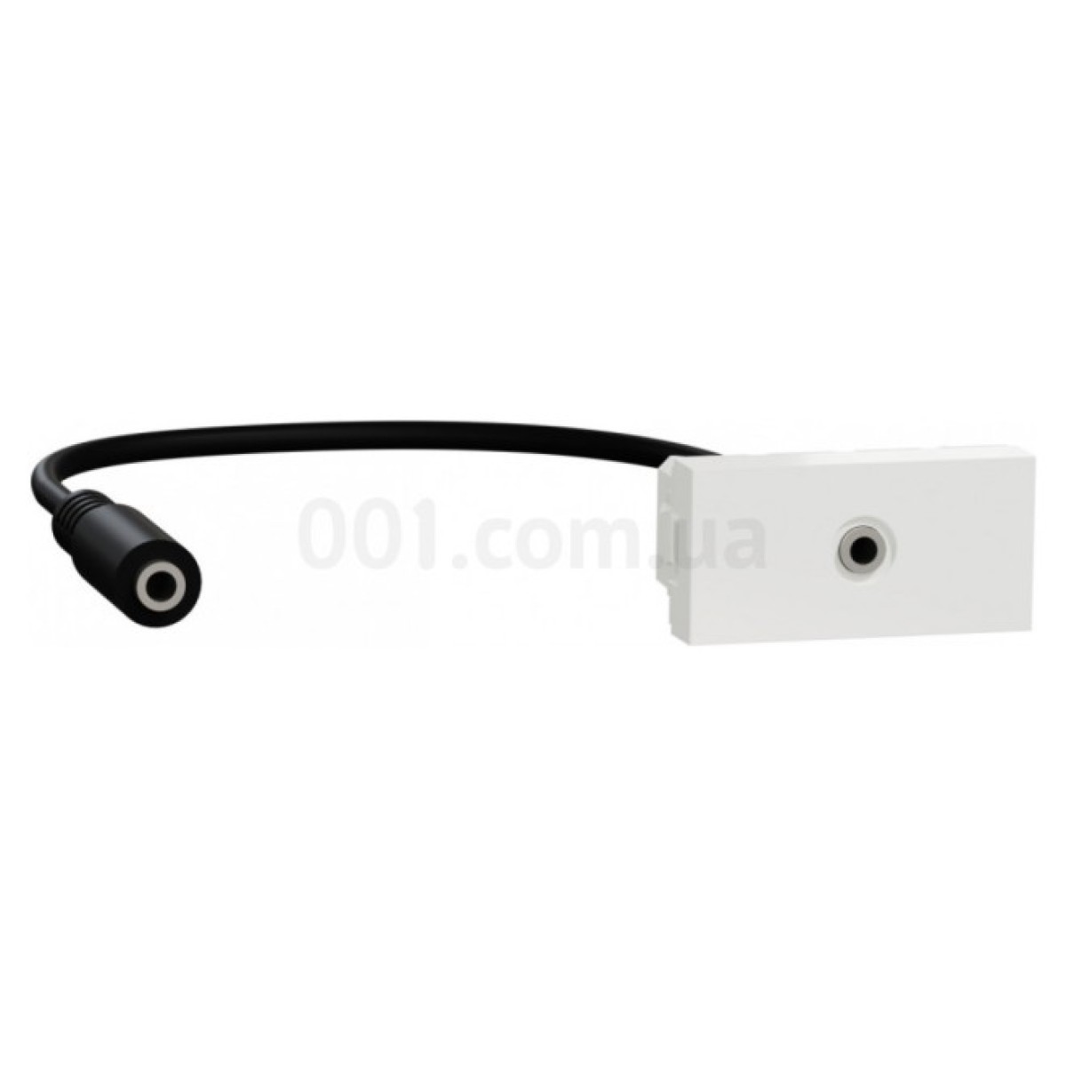 Розетка Mini Jack (1 модуль) Unica New белая, Schneider Electric 256_256.jpg