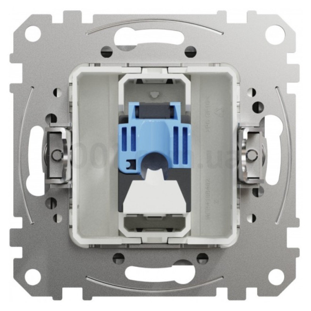 Розетка компьютерная RJ45 кат.6 UTP Sedna Design алюминий, Schneider Electric 98_98.jpg - фото 4