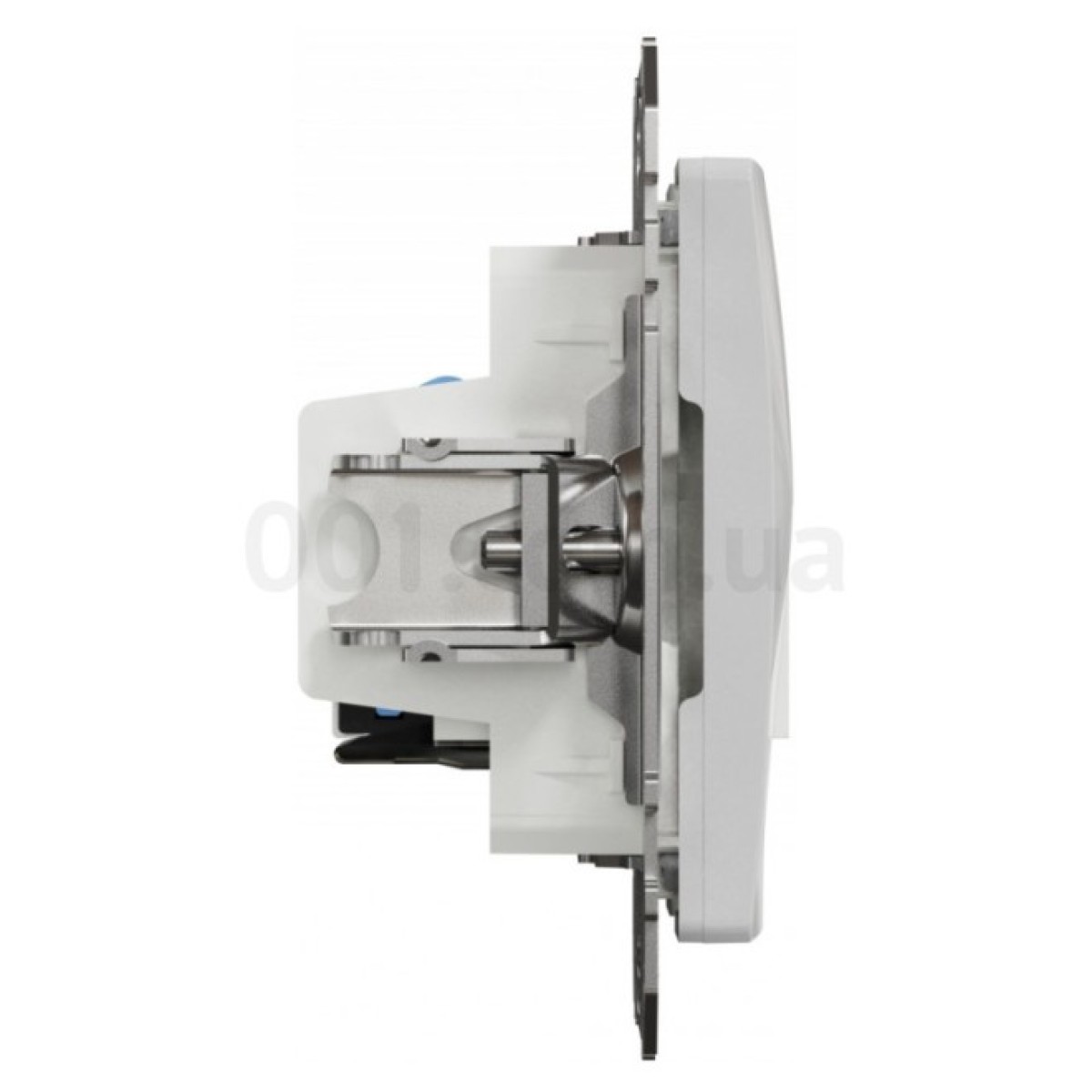 Розетка телефонная RJ11 + компьютерная RJ45 кат.6 UTP Sedna Design & Elements алюминий, Schneider Electric 98_98.jpg - фото 5