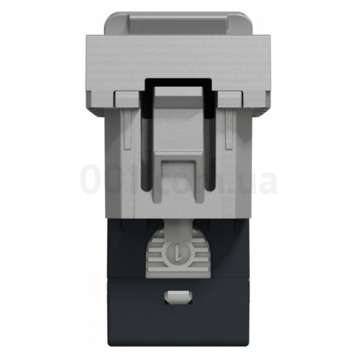 Розетка компьютерная RJ45 кат.6 STP (1 модуль) Unica New алюминий, Schneider Electric 98_98.jpg - фото 8