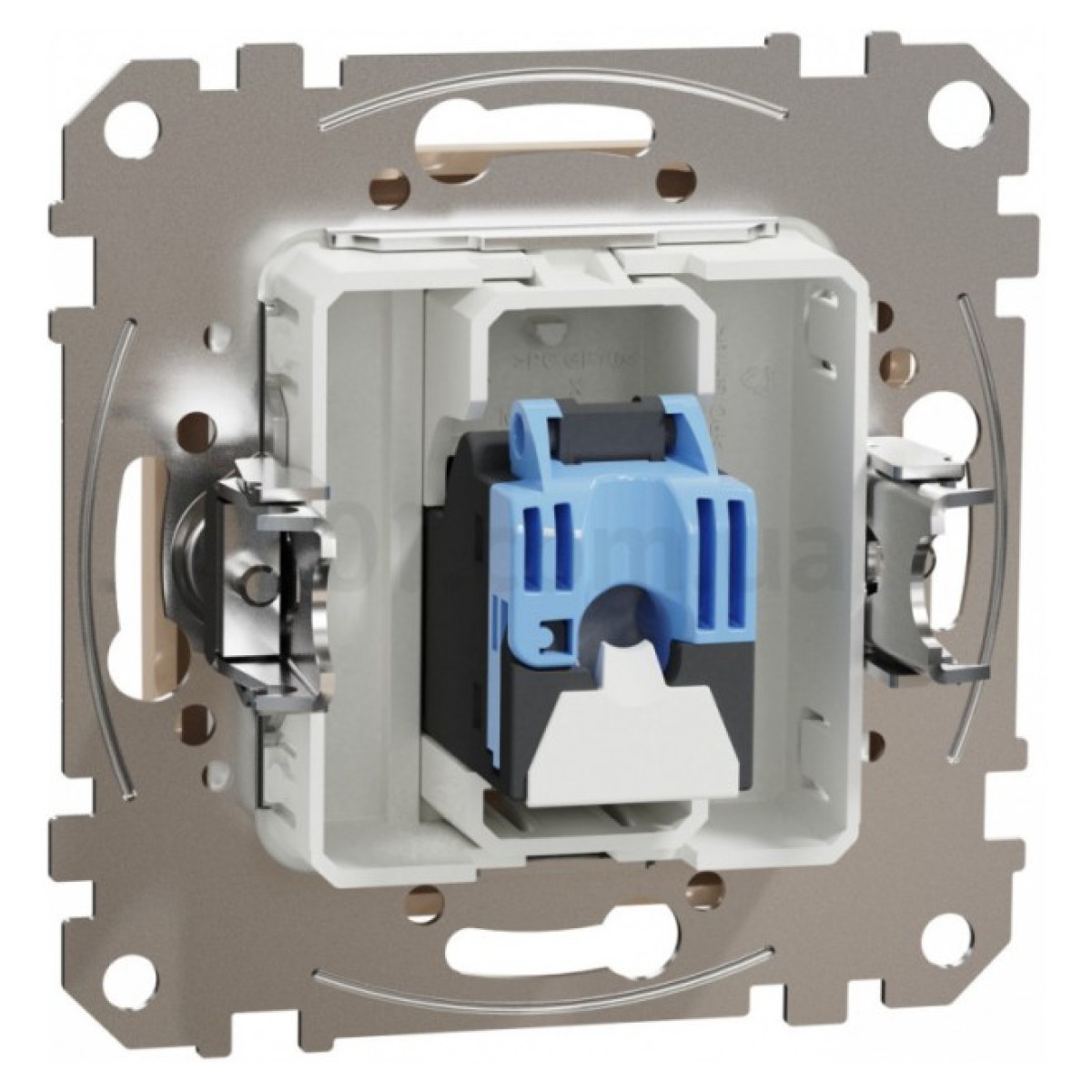 Розетка компьютерная RJ45 кат.6 UTP Sedna Design бежевая, Schneider Electric 98_98.jpg - фото 5