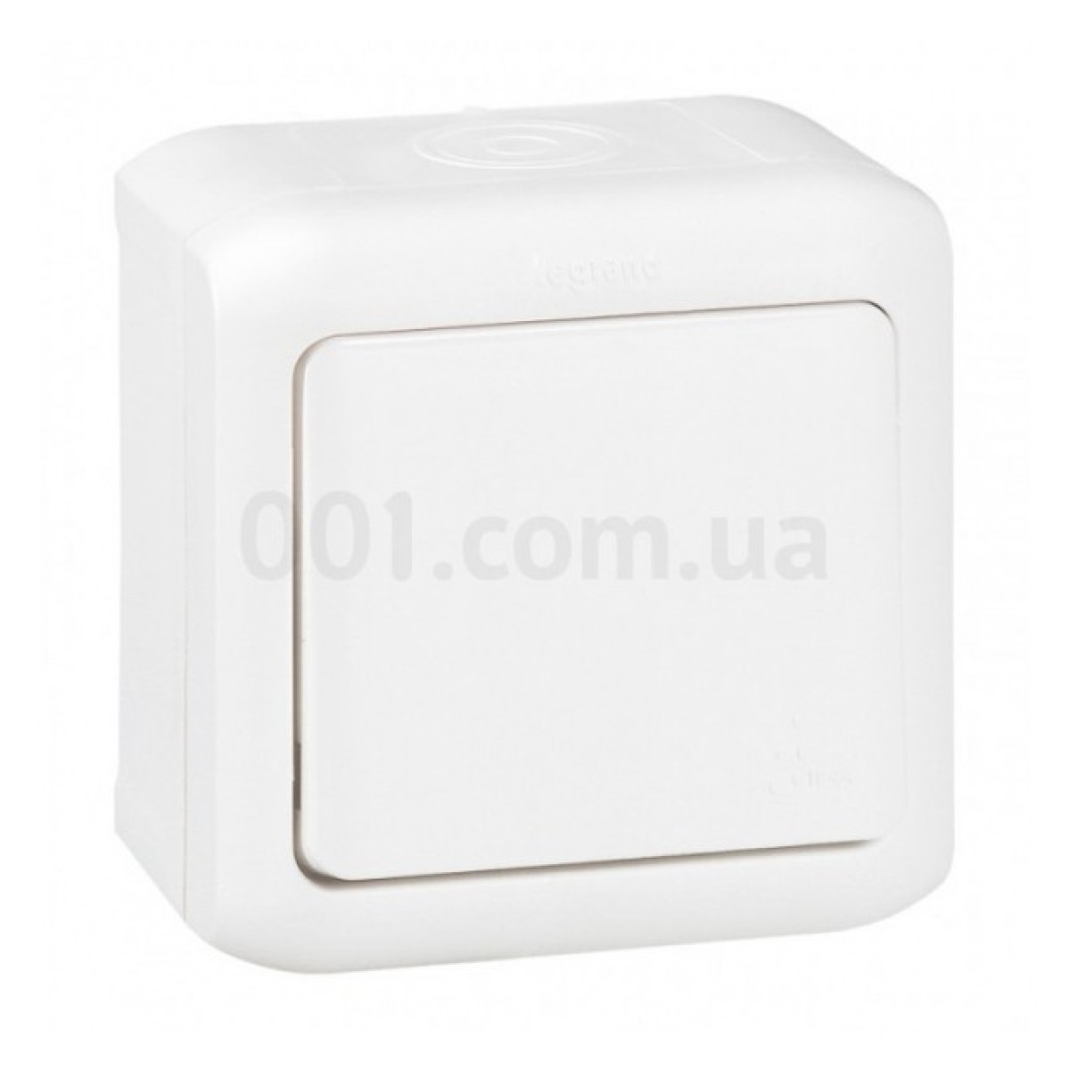 Выключатель 1-клавишный кнопочный 6А Forix IP44 белый, Legrand 256_256.jpg