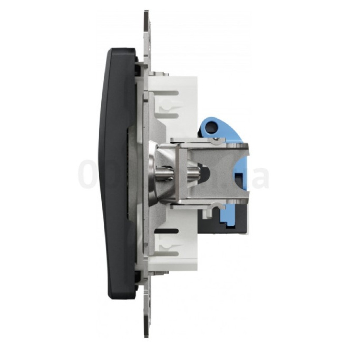 Розетка компьютерная RJ45 кат.6 UTP Sedna Design черная, Schneider Electric 98_98.jpg - фото 6