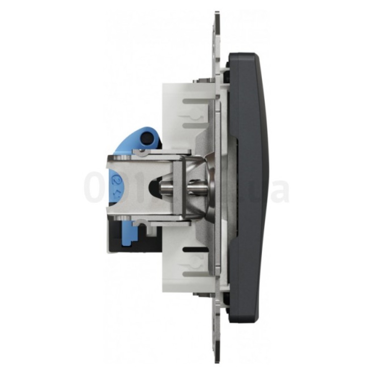 Розетка компьютерная RJ45 кат.6 UTP Sedna Design черная, Schneider Electric 98_98.jpg - фото 7