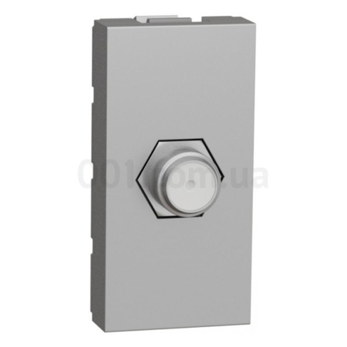 Розетка Coaxial F-type (1 модуль) Unica New алюминий, Schneider Electric 256_256.jpg