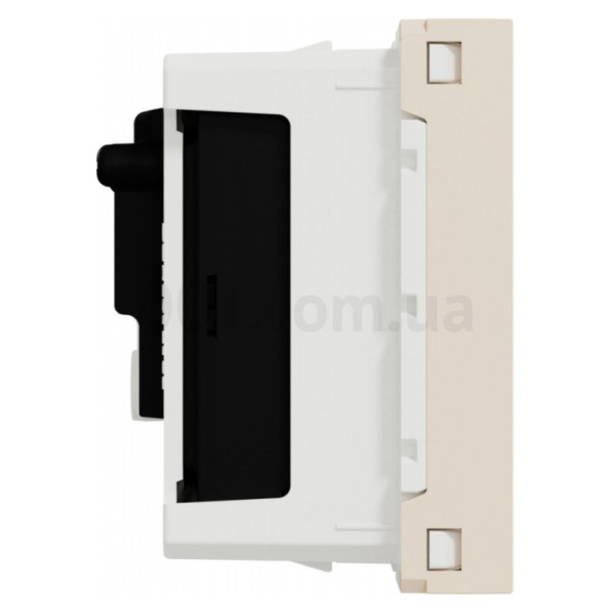 Розетка R-TV/SAT индивидуальная (2 модуля) Unica New бежевая, Schneider Electric 98_98.jpg - фото 6