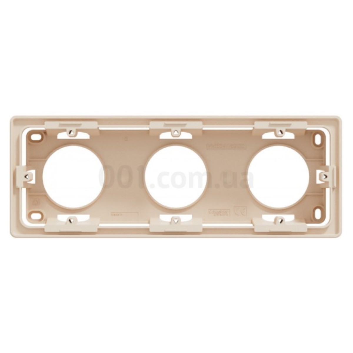 Коробка для открытой установки 3-постовая Unica Studio бежевая, Schneider Electric 98_98.jpg - фото 7