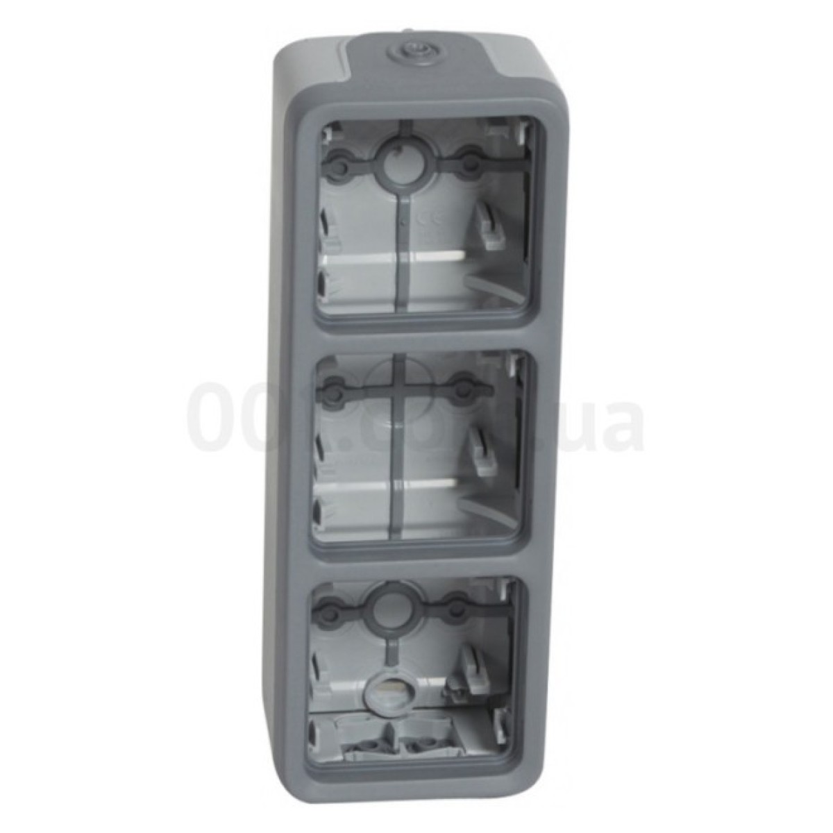 Коробка для накладного монтажа 3-местная вертикальная Plexo IP55 серая, Legrand 256_256.jpg