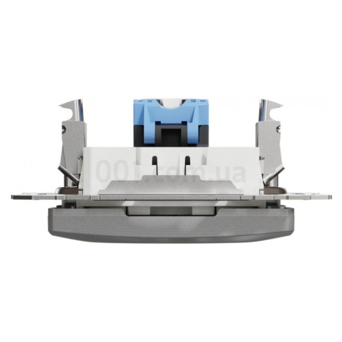 Розетка компьютерная RJ45 кат.6 UTP Sedna Design алюминий, Schneider Electric 98_98.jpg - фото 6