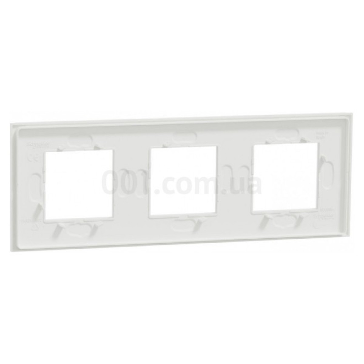 Рамка 3-постовая Unica Deco Material матовый белый, Schneider Electric 98_98.jpg - фото 9