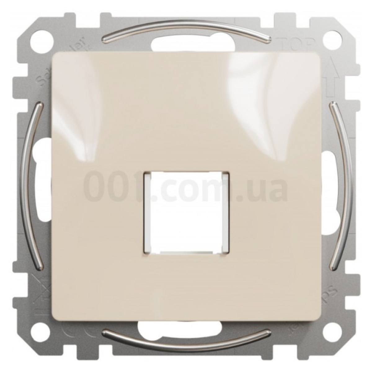 Панель для 1 модуля Keystone Sedna Design бежевая, Schneider Electric 98_98.jpg - фото 6