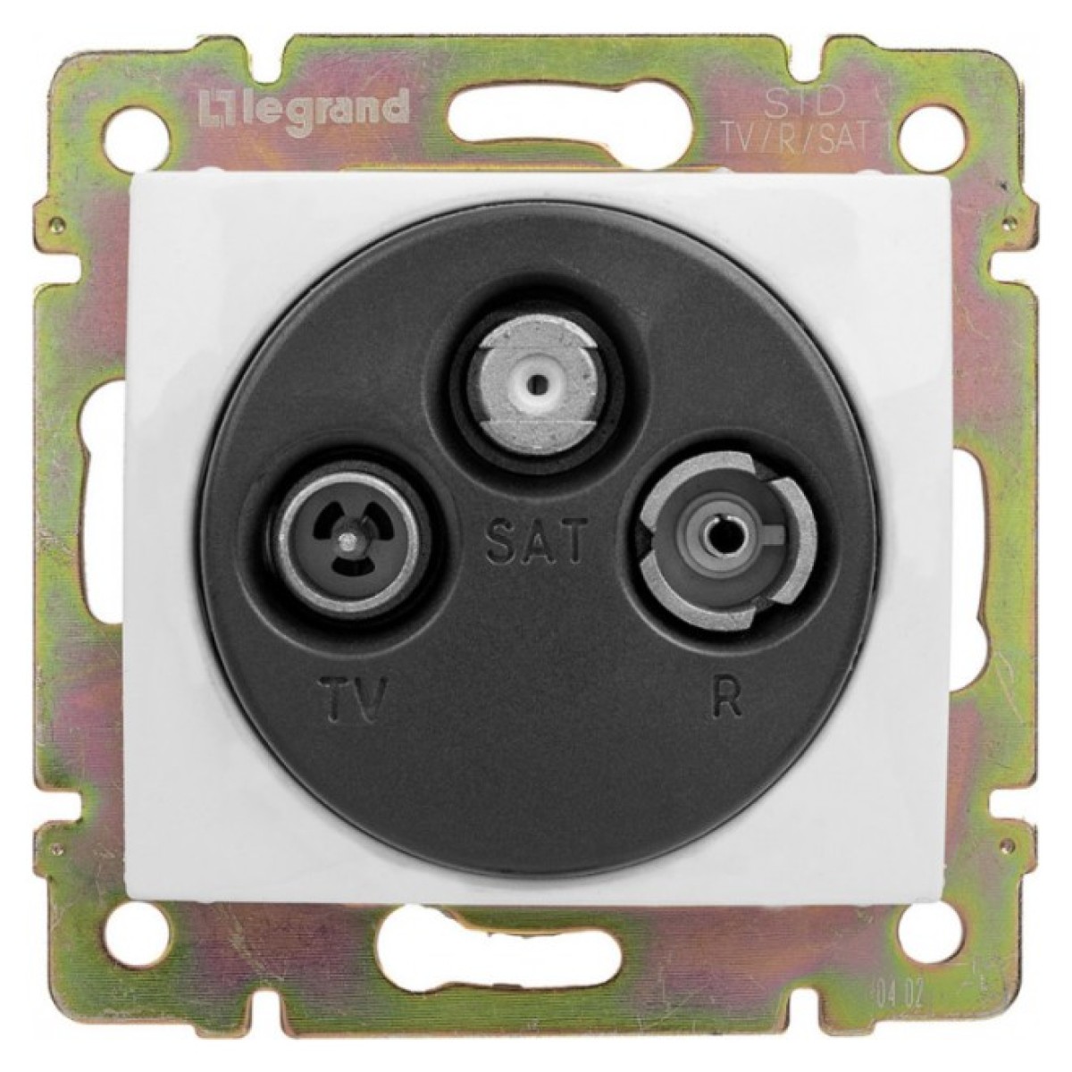 Розетка TV-R-SAT (подключение звезда) Valena белая, Legrand 256_256.jpg
