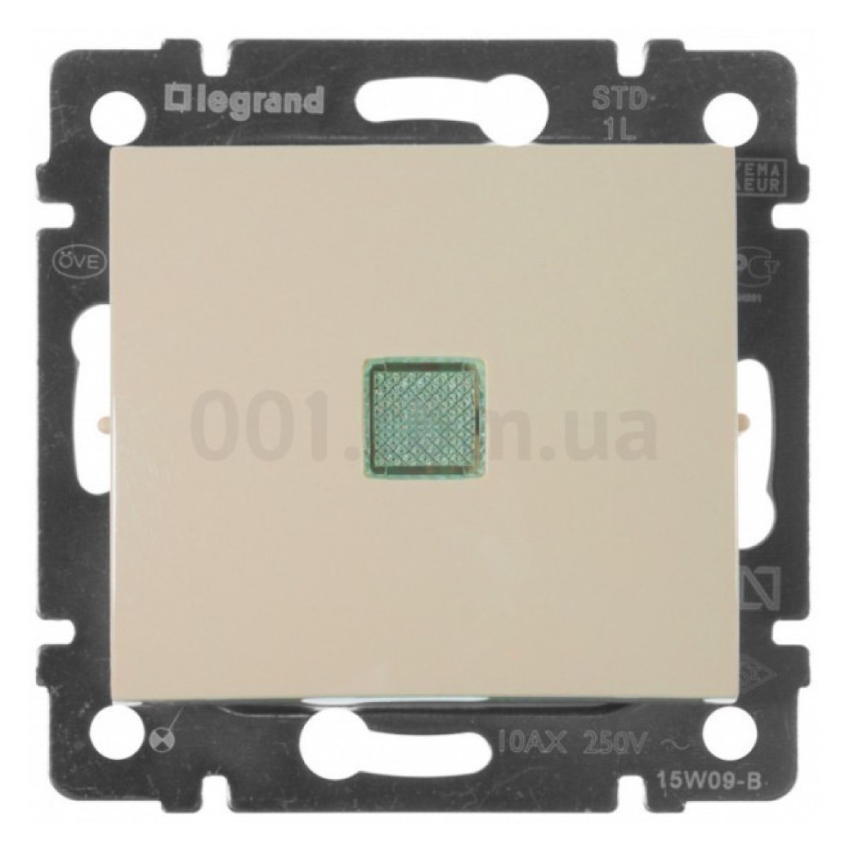 Выключатель одноклавишный с подсветкой Valena слоновая кость, Legrand 256_256.jpg