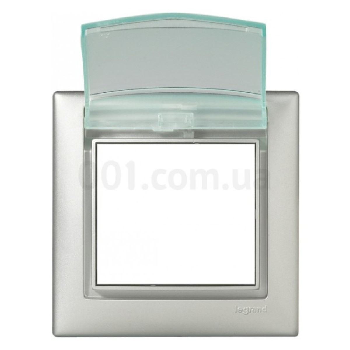 Рамка 1-постовая с крышкой для механизмов IP20 Valena IP44 алюминий, Legrand 256_256.jpg