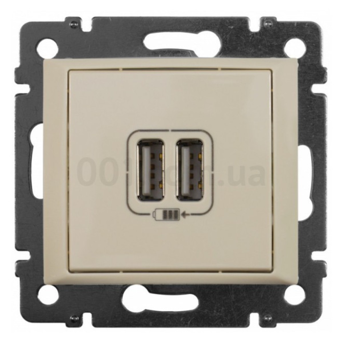 Розетка USB 2-местная Valena слоновая кость, Legrand 256_256.jpg