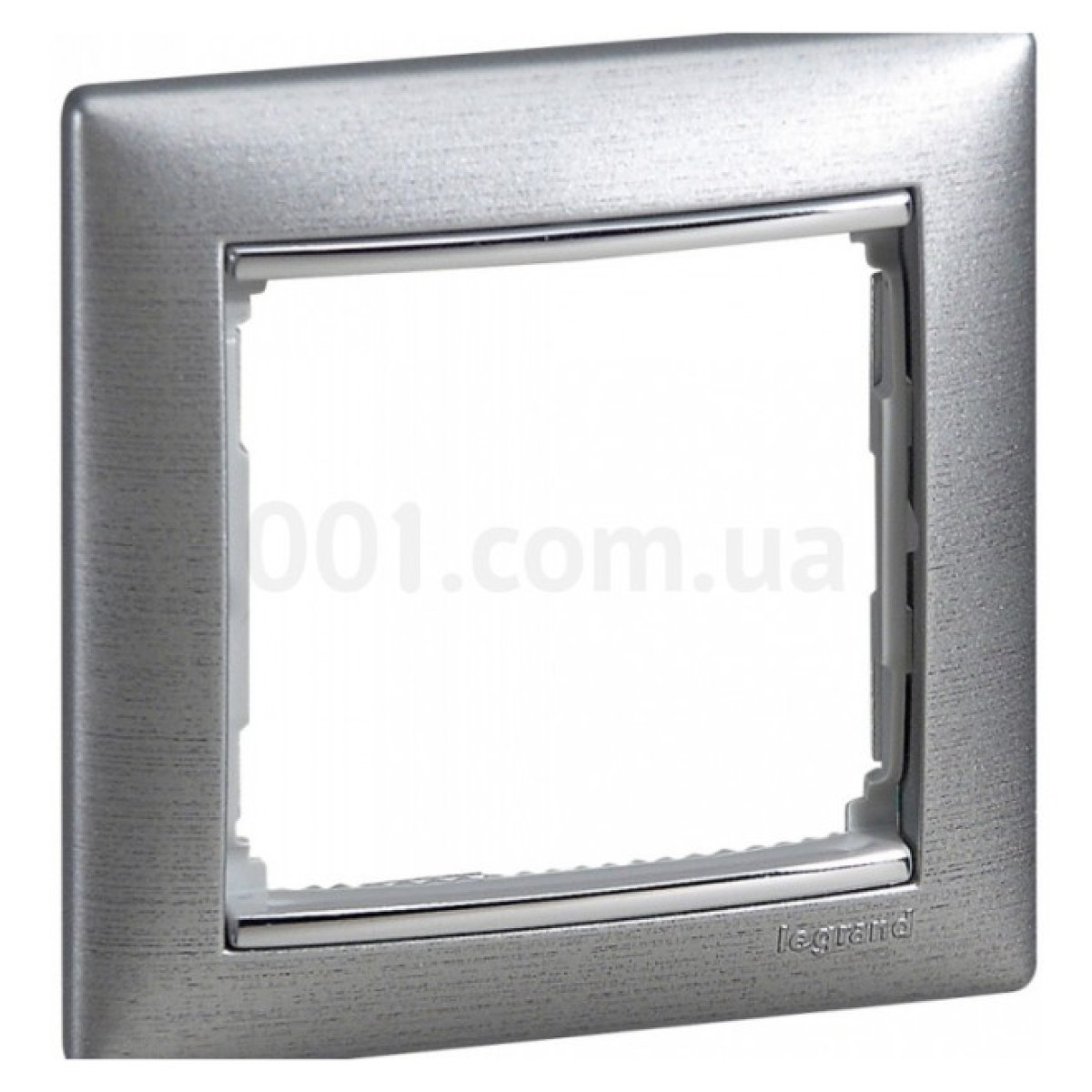 Рамка 1-постовая универсальная Valena алюминий матовый, Legrand 256_256.jpg