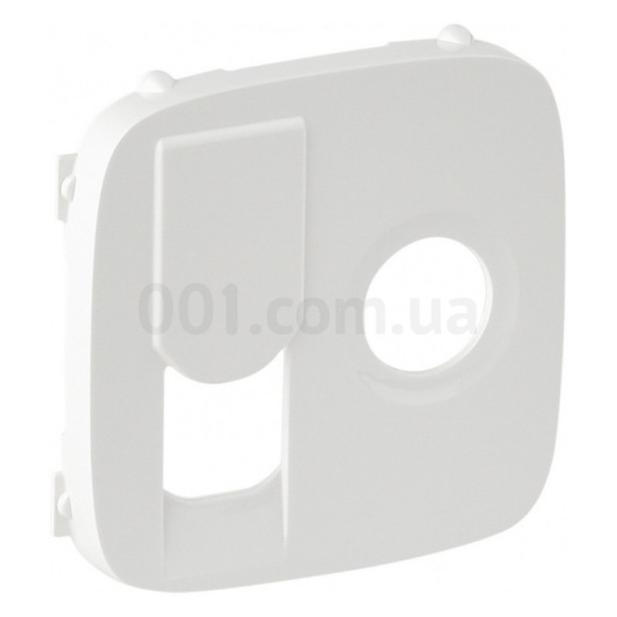 Лицевая панель розетки TV-RJ45 Valena Allure белая, Legrand 256_256.jpg