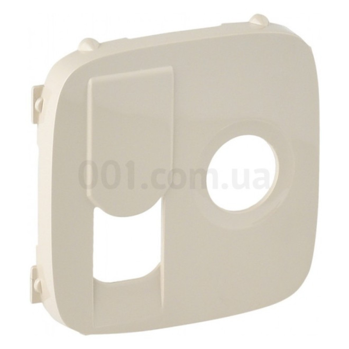 Лицевая панель розетки TV-RJ45 Valena Allure слоновая кость, Legrand 256_256.jpg