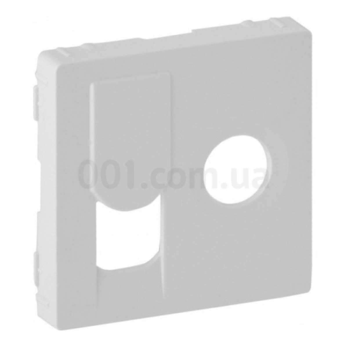 Лицевая панель розетки TV-RJ45 Valena Life белая, Legrand 256_256.jpg