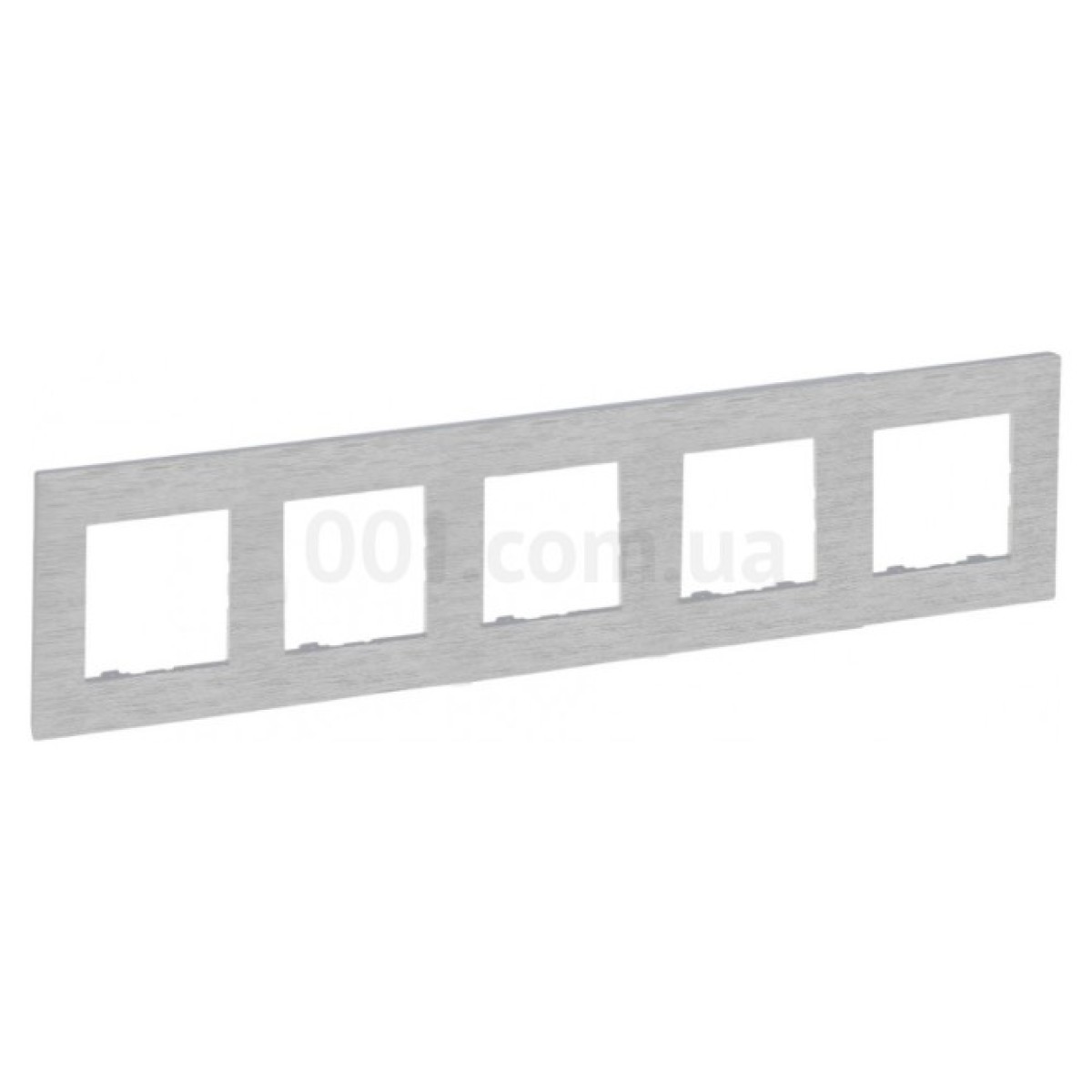Рамка 5-постовая Niloe Step фактурный алюминий, Legrand 256_256.jpg