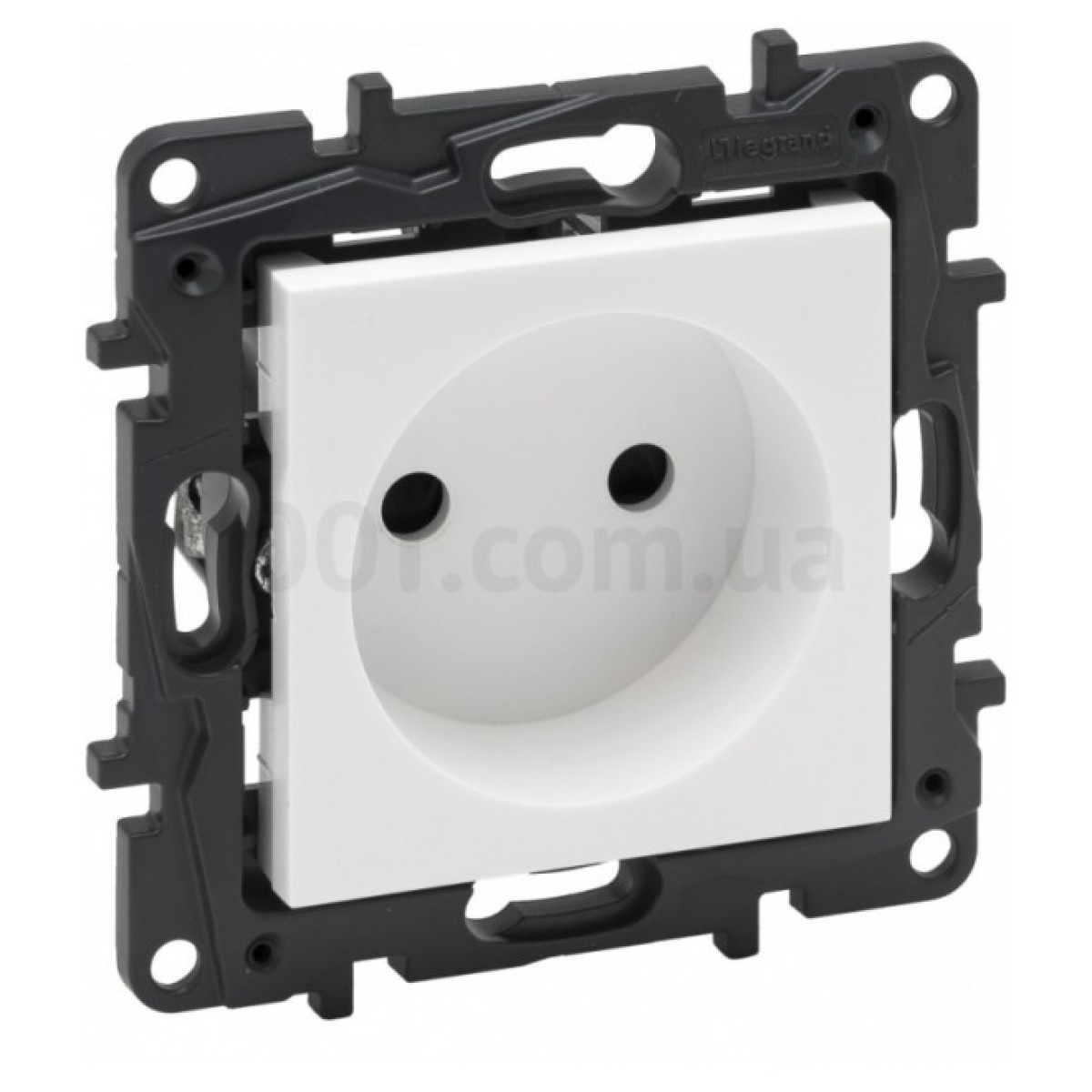 Розетка без з/к 16А винтовые клеммы Niloe Step белая, Legrand 256_256.jpg