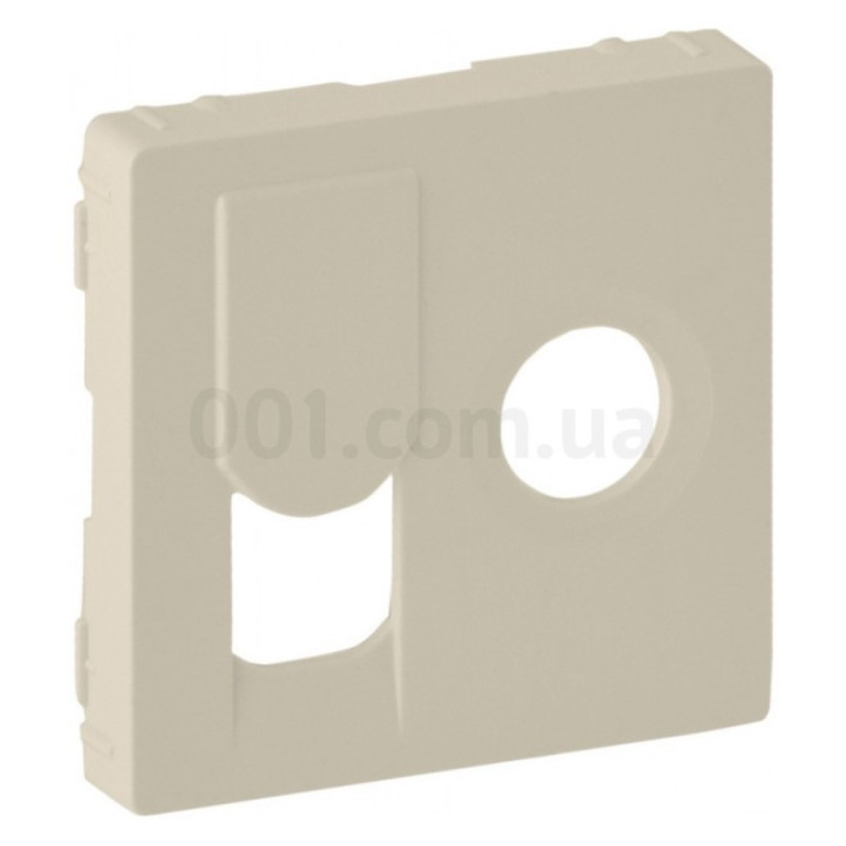 Лицевая панель розетки TV-RJ45 Valena Life слоновая кость, Legrand 256_256.jpg