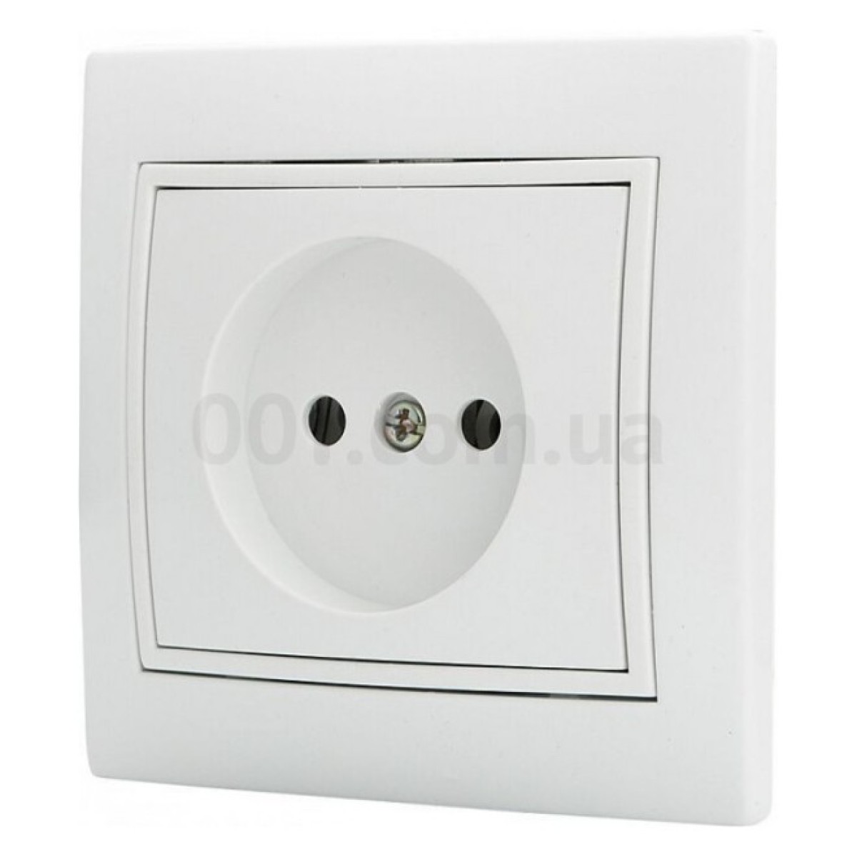 Розетка без заземления белая PBсб16-Fl-W серия FL, АСКО-УКРЕМ 98_98.jpg - фото 2