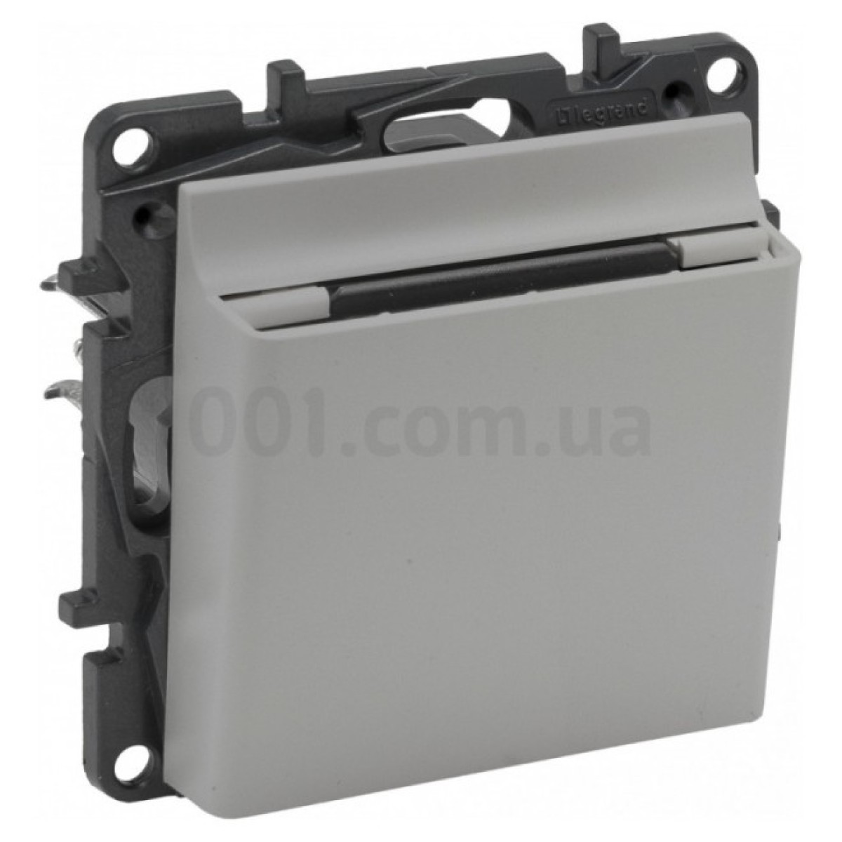 Выключатель карточный 6А 250В Niloe Step алюминий, Legrand 256_256.jpg